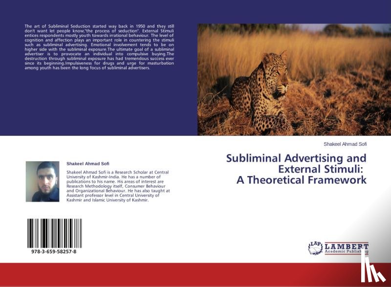Sofi Shakeel Ahmad - Subliminal Advertising and External Stimuli