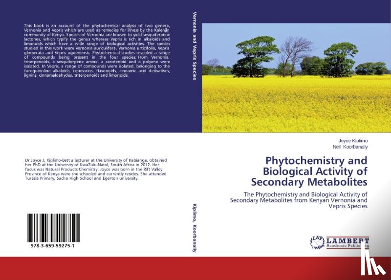 Kiplimo Joyce, Koorbanally Neil - Phytochemistry and Biological Activity of Secondary Metabolites