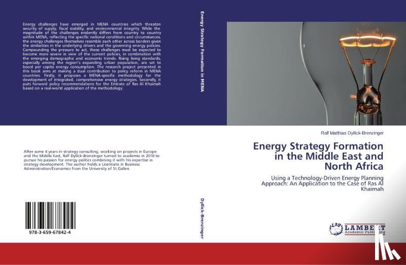 Dyllick-Brenzinger Ralf Matthias - Energy Strategy Formation in the Middle East and North Africa