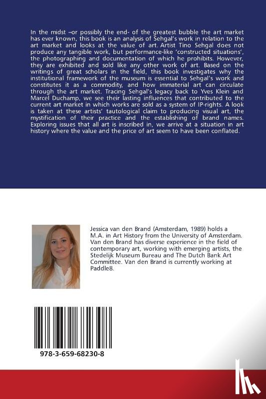 Van Den Brand Jessica - Tino Sehgal
