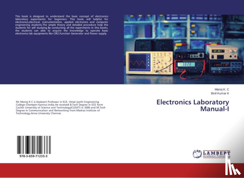 K C Manoj, K Binil Kumar - Electronics Laboratory Manual-I