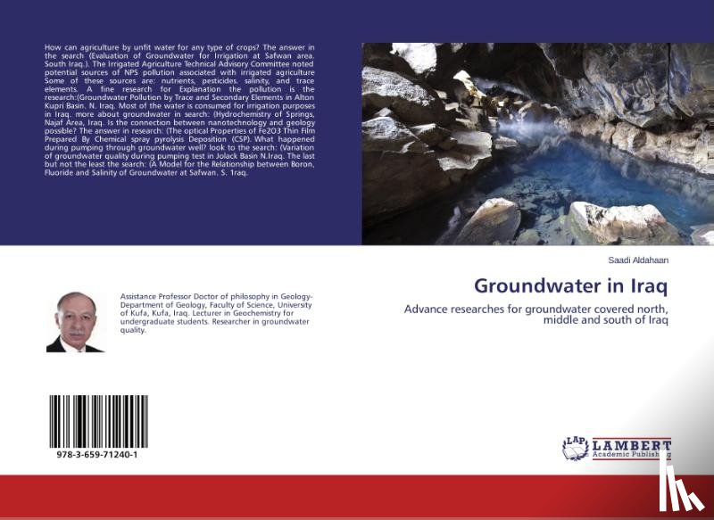 Aldahaan, Saadi - Groundwater in Iraq