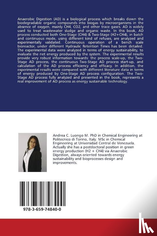 Luongo Malave Andrea Cristina - Multistage Anaerobic Digestion