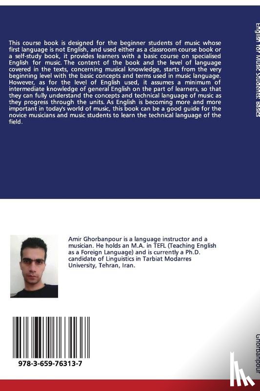Ghorbanpour, Amir - English for Music Students