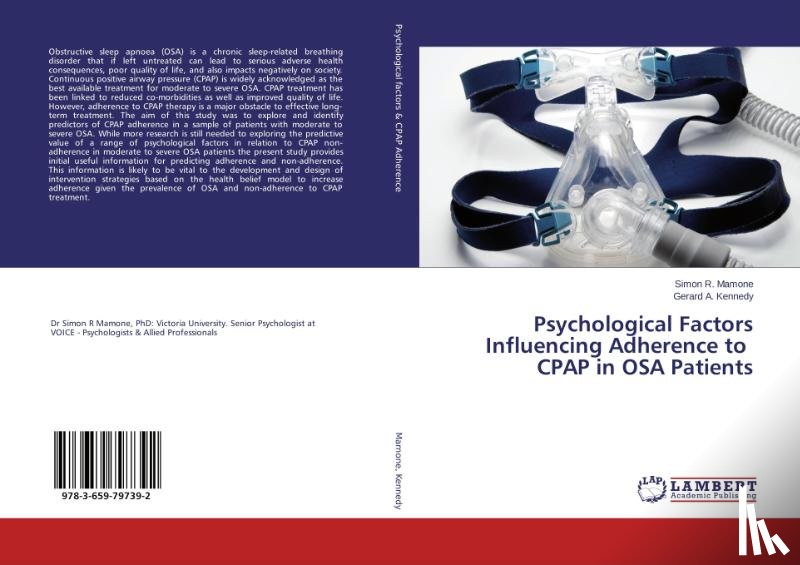 Mamone Simon R, Kennedy Gerard a - Psychological Factors Influencing Adherence to CPAP in OSA Patients