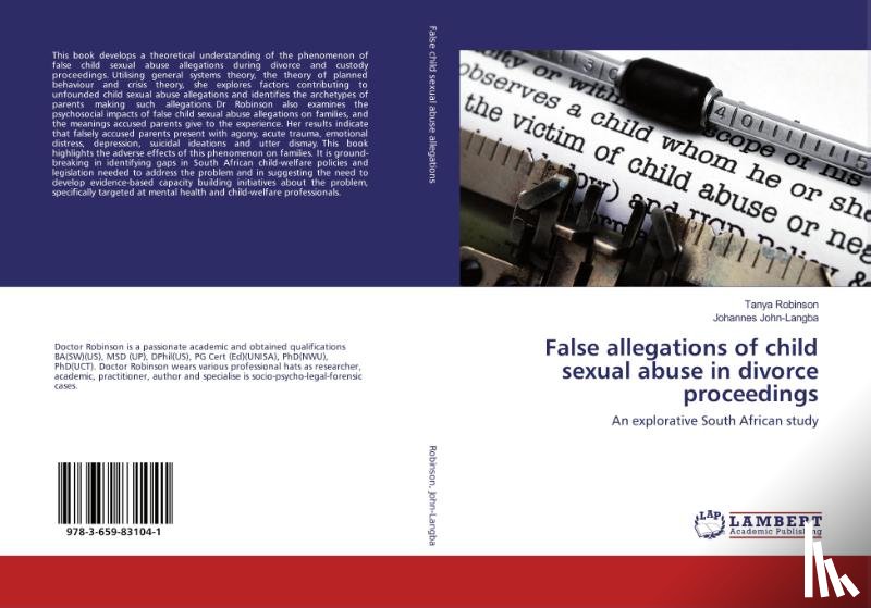 Robinson Tanya, John-Langba Johannes - False allegations of child sexual abuse in divorce proceedings