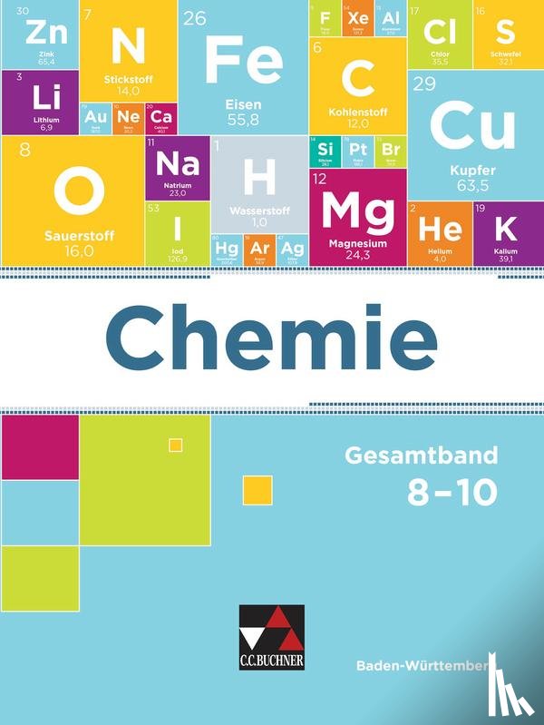 Jäger, Hans-Jürgen, Hoffmann, Antje, Tausch, Michael, Bohrmann-Linde, Claudia - Chemie Baden-Württemberg 8-10