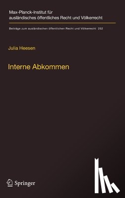 Heesen, Julia - Interne Abkommen