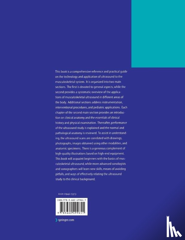 Bianchi, Stefano, Martinoli, Carlo - Ultrasound of the Musculoskeletal System
