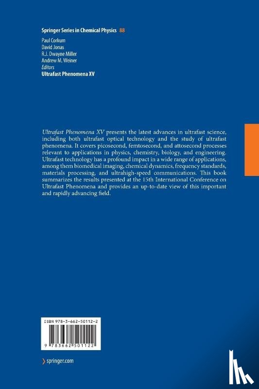  - Ultrafast Phenomena XV