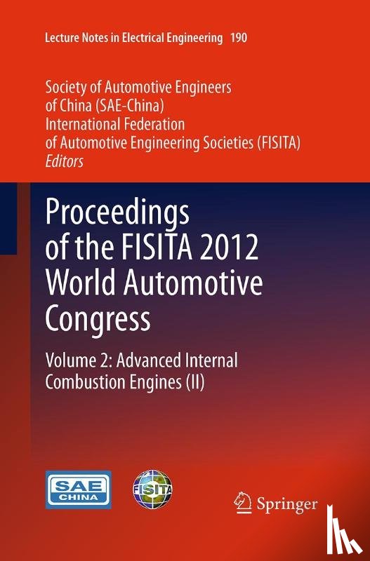  - Proceedings of the FISITA 2012 World Automotive Congress