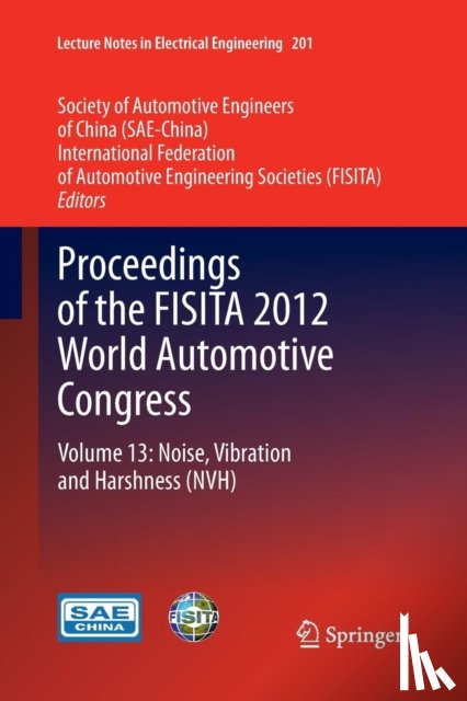  - Proceedings of the FISITA 2012 World Automotive Congress