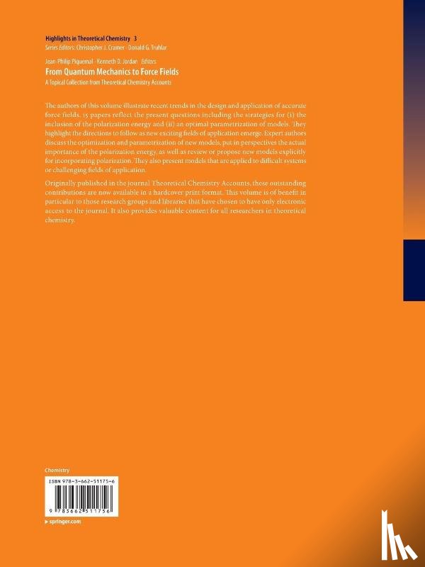  - From Quantum Mechanics to Force Fields