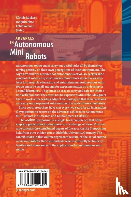  - Advances in Autonomous Mini Robots