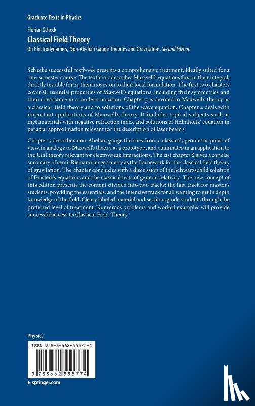 Scheck, Florian - Classical Field Theory