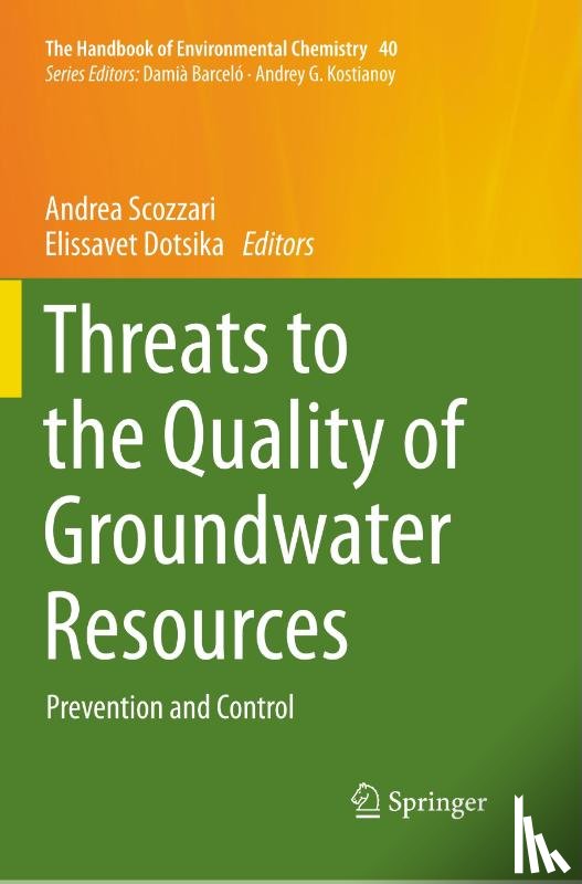 - Threats to the Quality of Groundwater Resources