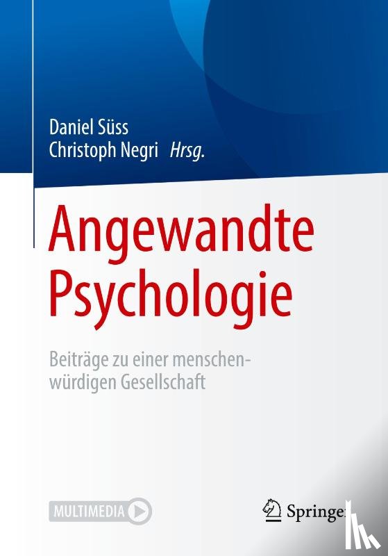 Daniel Suss, Christoph Negri - Angewandte Psychologie