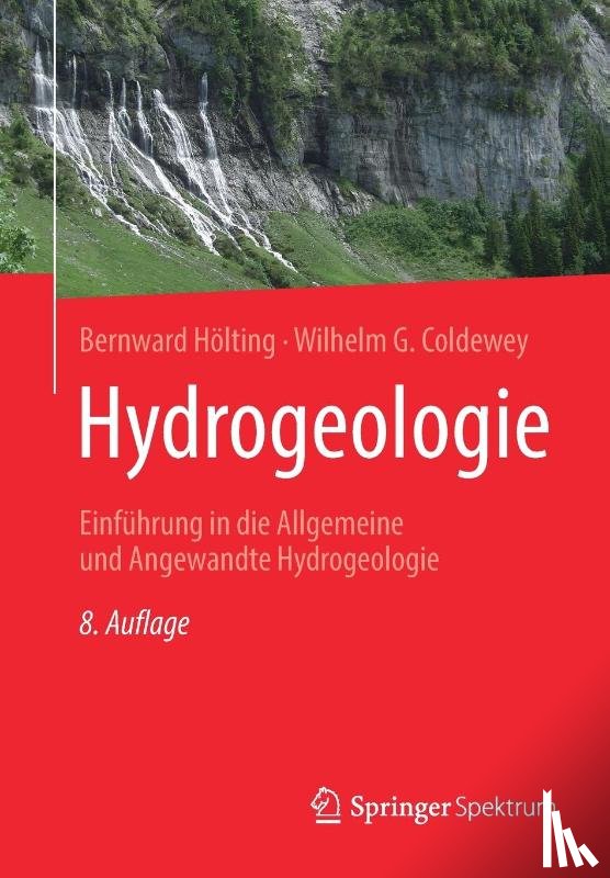 Bernward Hoelting, Wilhelm G Coldewey - Hydrogeologie