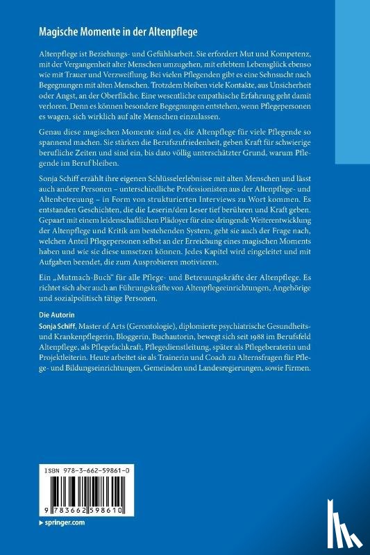 Schiff, Sonja - Magische Momente in der Altenpflege