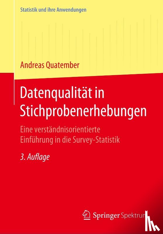Quatember, Andreas - Datenqualitat in Stichprobenerhebungen