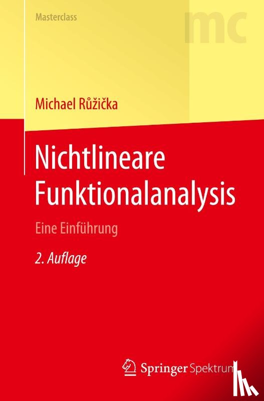 Ruzicka, Michael - Nichtlineare Funktionalanalysis