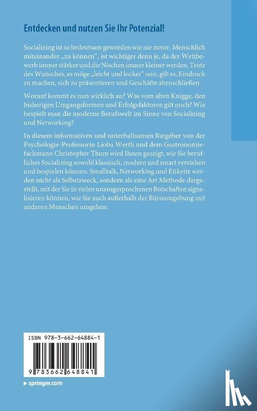 Werth, Lioba, Thum, Christopher - Erfolgsfaktor Socializing