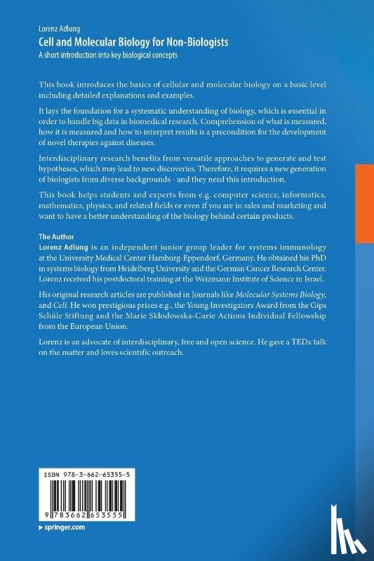 Adlung, Lorenz - Cell and Molecular Biology for Non-Biologists