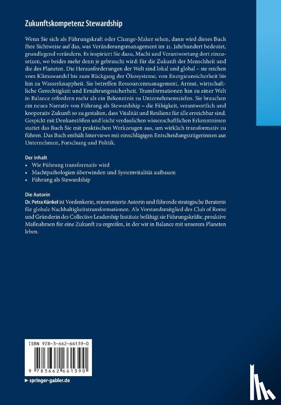 Künkel, Petra - Zukunftskompetenz Stewardship