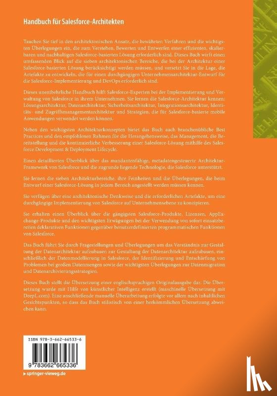 Hutcherson, James A., Jyoti, Dipanker - Handbuch für Salesforce-Architekten