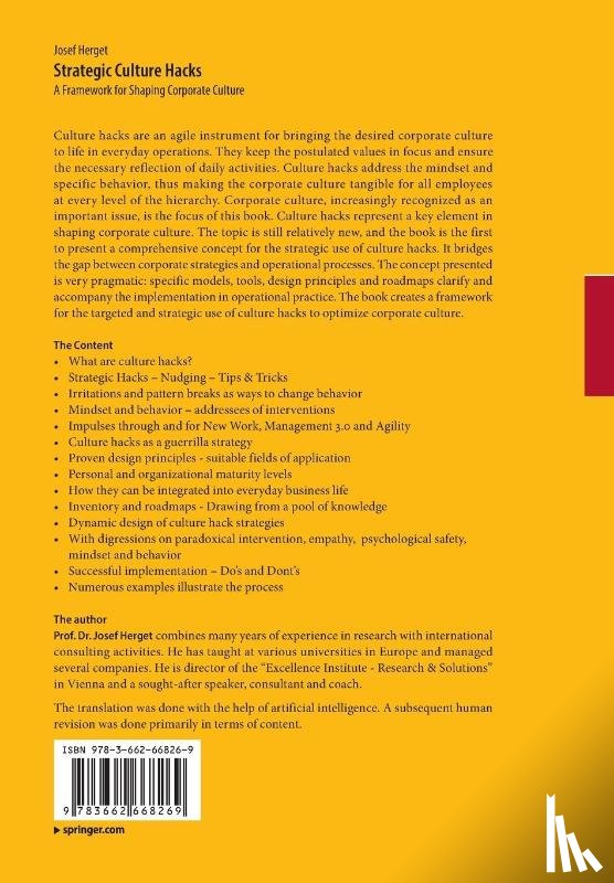 Herget, Josef - Strategic Culture Hacks