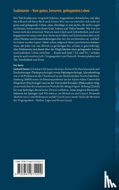 Danzer, Gerhard - Eudamonie - Vom guten, besseren, gelingenden Leben