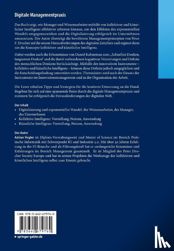 Vogler, Adrian - Digitale Managementpraxis