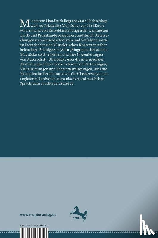  - Mayröcker-Handbuch