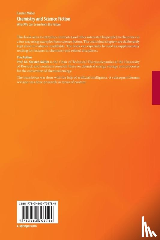 Muller, Karsten - Chemistry and Science Fiction