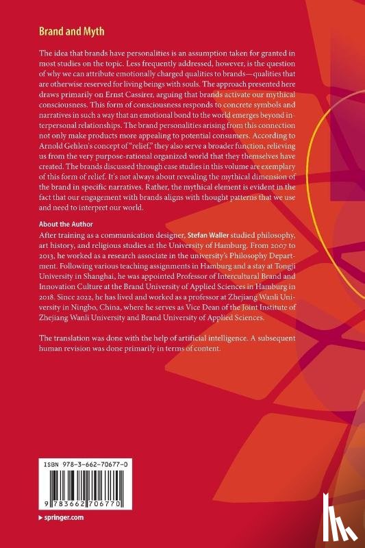 Waller, Stefan - Brand and Myth