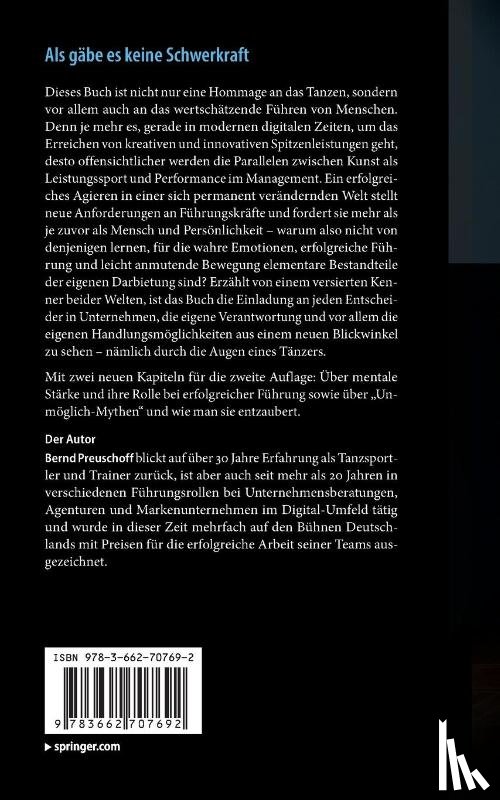 Preuschoff, Bernd - Als gabe es keine Schwerkraft