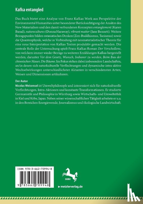 Weisensel, Nicolas - Kafka entangled