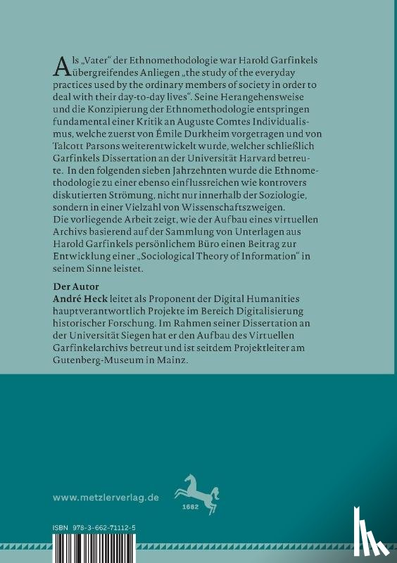 Heck, André - Das Archiv lebendiger Dokumente