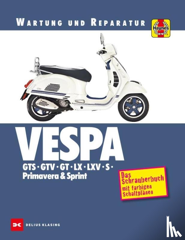 Coombs, Matthew - Vespa GTS, GTV, GT, LX, LXV, S, Primavera & Sprint