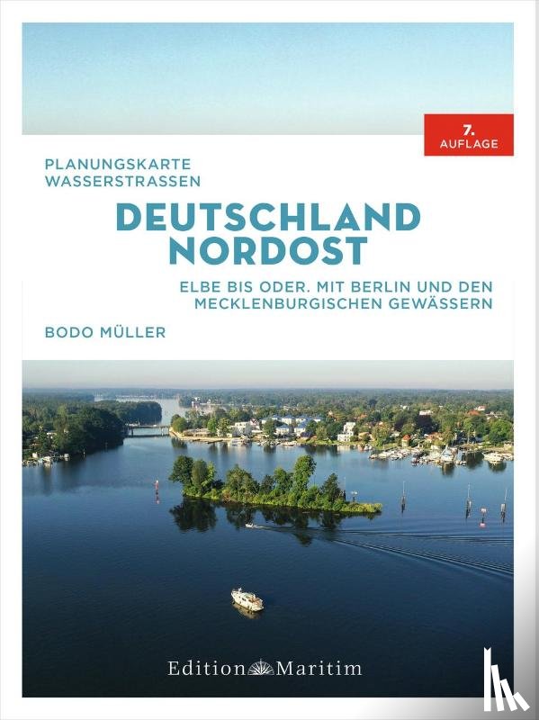 Müller, Bodo - Planungskarte Wasserstraßen Deutschland Nordost