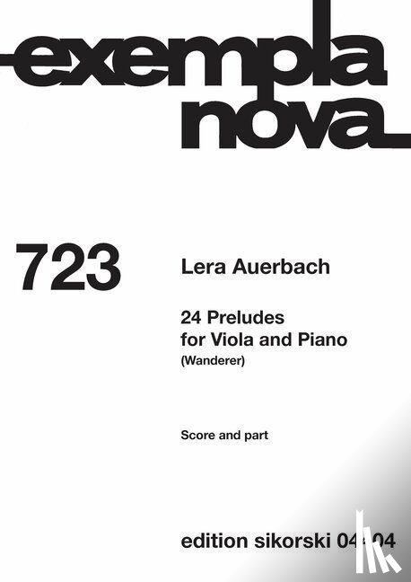  - 24 Preludes for Viola and Piano