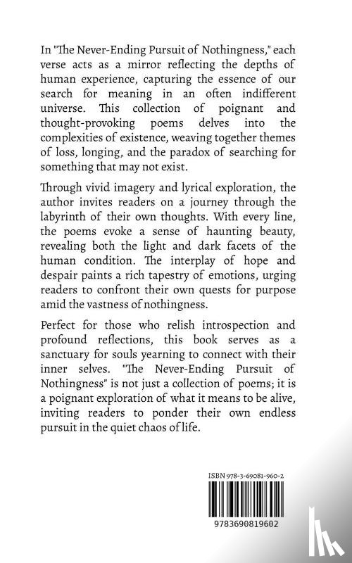 Harrington, Colin - The Never-Ending Pursuit of Nothingness