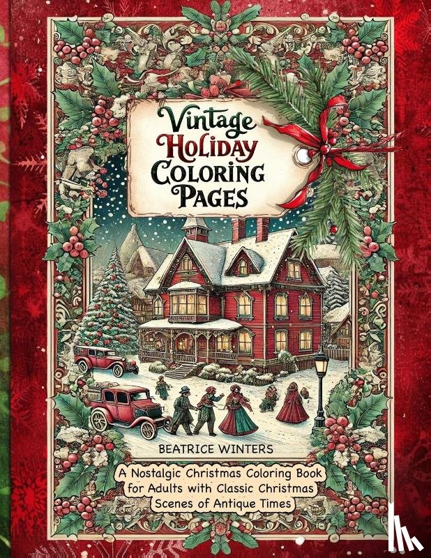 Winter, Beatrice - Vintage Holiday Coloring Pages