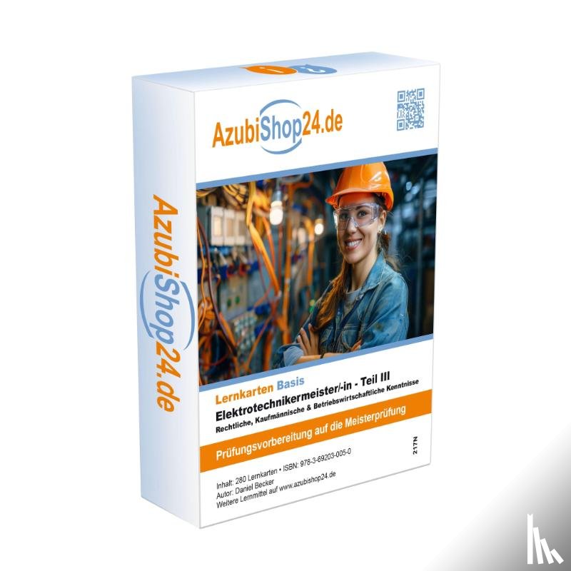 Becker, Daniel - Elektrotechniker Meister Lernkarten Teil 3
