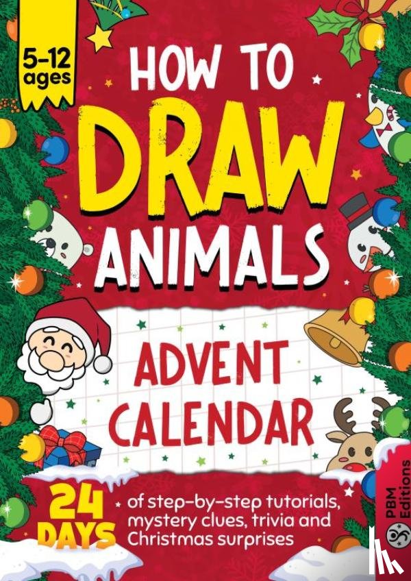 Editions, PBM - How to Draw Animals Advent Calendar