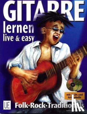 Haberl, Walter - Gitarre live und easy I. Songbegleitung. Inkl. 2 CDs