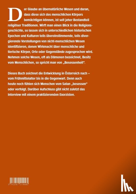 Ammerer, Gerhard, Bauer, Nicole, Watzka, Carlos - Dämonen - Wissenschaftsbuch des Jahres 2025