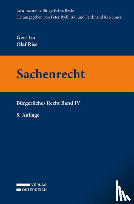 Iro, Gert, Riss, Olaf - Sachenrecht