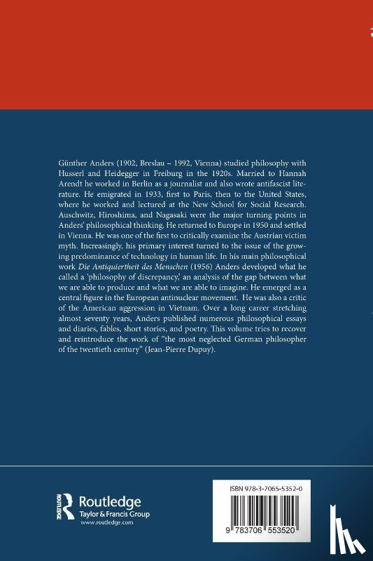  - The Life and Work of Gunther Anders