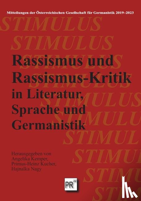  - Rassismus und Rassismuskritik in Literatur, Sprache und Germanistik